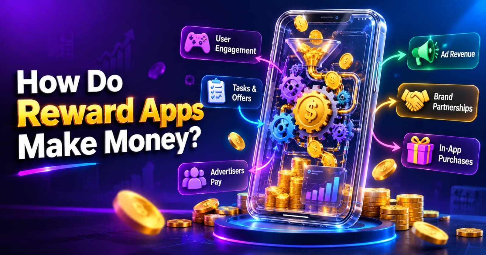 How Do Reward Apps Actually Make Money? The Ad Model Explained